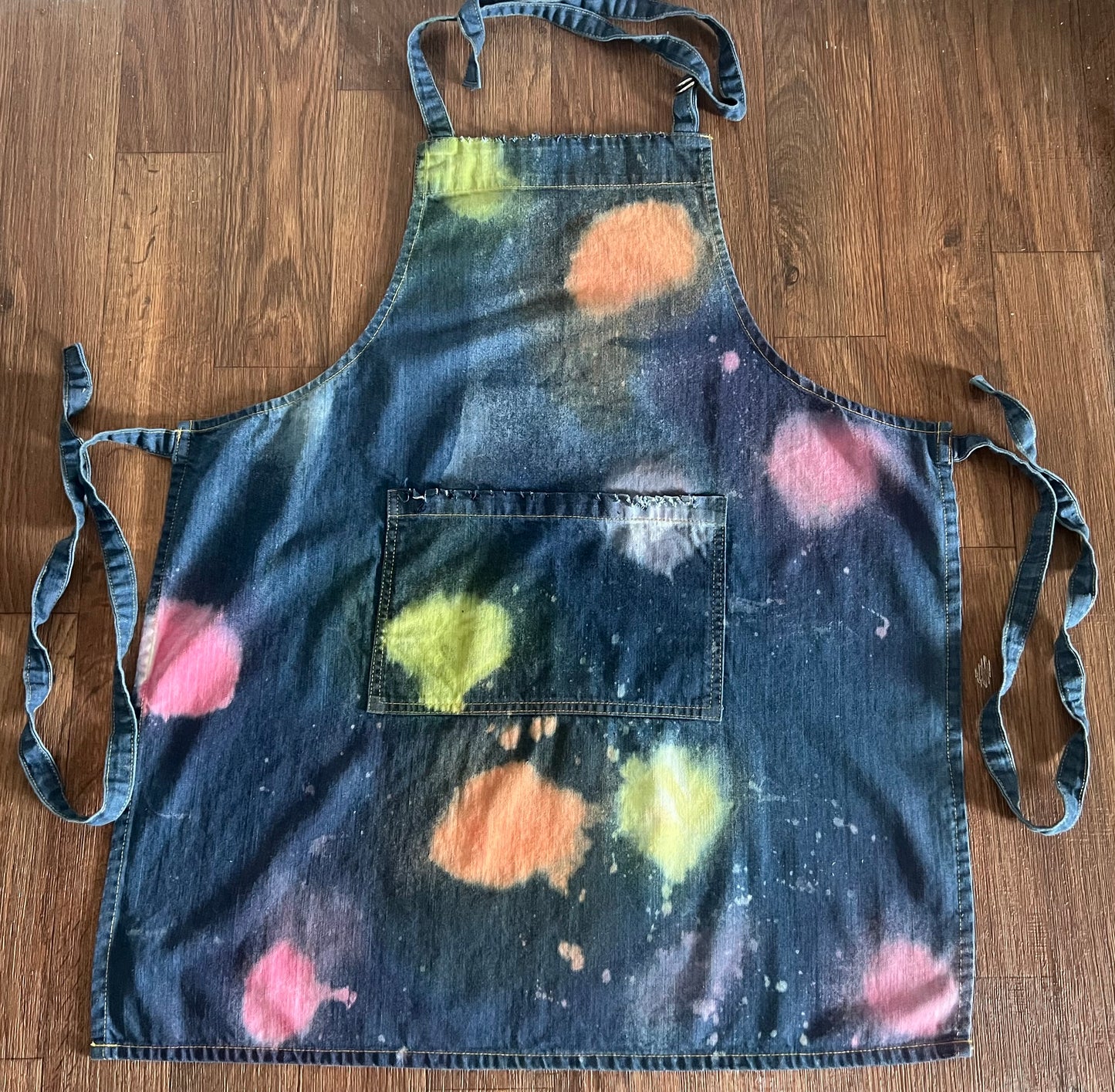 Spot On Dark Blue Denim Apron