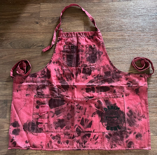 Pink Voltage Denim Apron