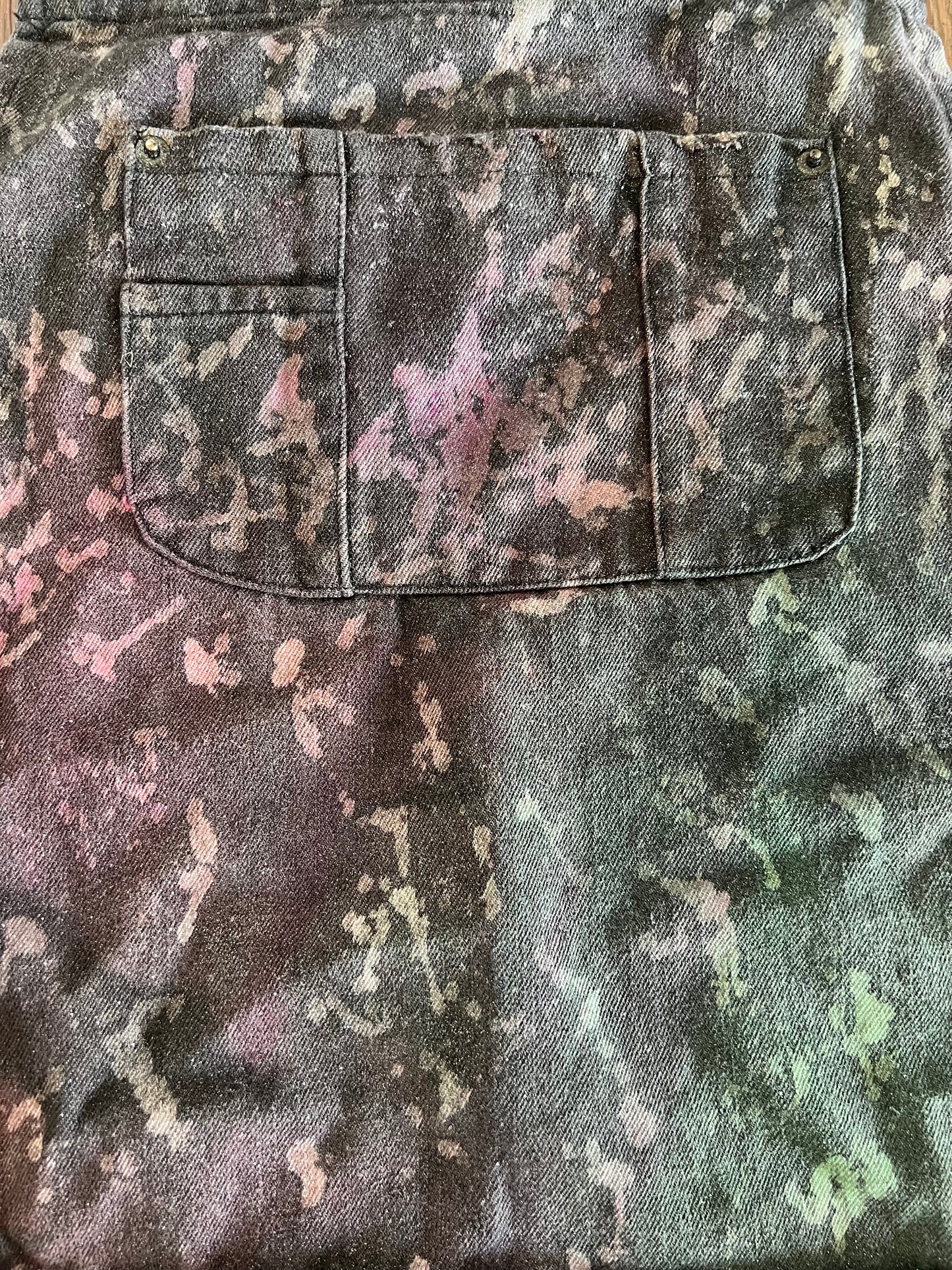 Black Galaxy Denim Apron