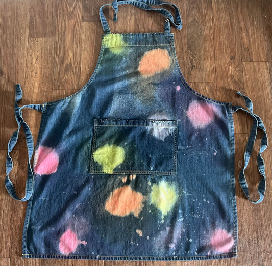 Spot On Dark Blue Denim Apron